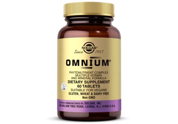 Solgar Omnium 90 Tablets Phytonutrient Complex Multiple Vitamin & Mineral Formula