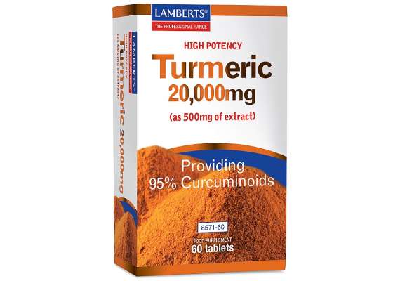 Lamberts Turmeric 20000 mg 60 Tablets Supplement