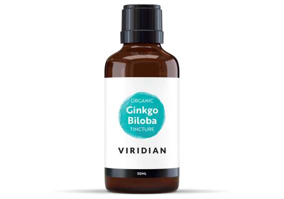 Viridian Organic Ginkgo Biloba Tincture 50ml Supplement