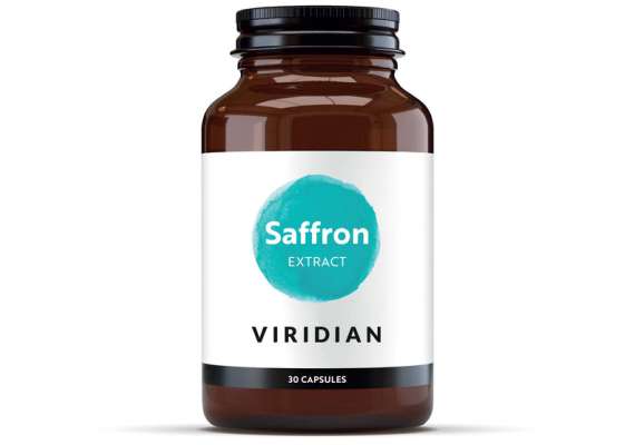 Viridian Saffron Extract 30mg with Marigold 60 Capsules Supplement