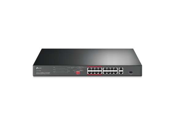 TP-Link TL-SL1218P 16-Port Rackmount Unmanaged Switch