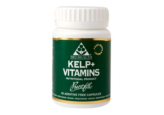 BioHealth 500mg Kelp Plus Vitamins 60 Capsules Supplement