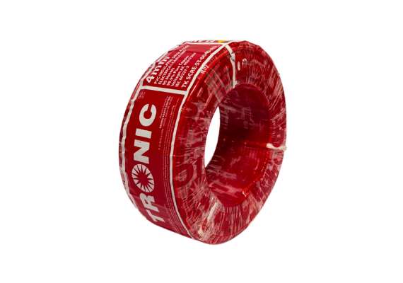 Tronic TK SCRE-ST-0040-RD 4.0mm Red Stranded Single Core Cable
