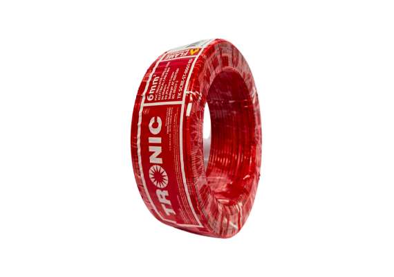 Tronic TK SCRE-ST-0060-RD 6.0mm Red Single Core Cable