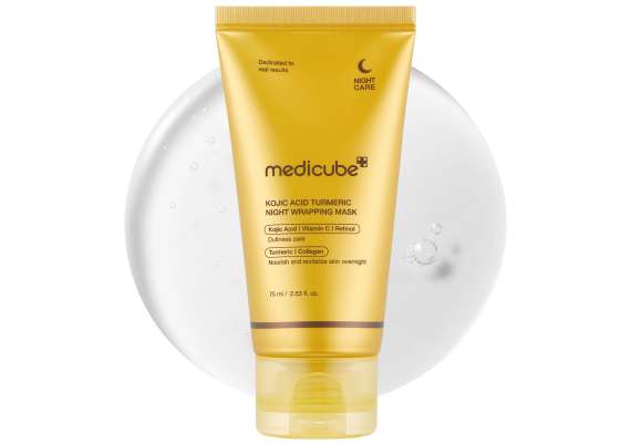 Medicube Kojic Acid Turmeric 75ml Night Wrapping Mask