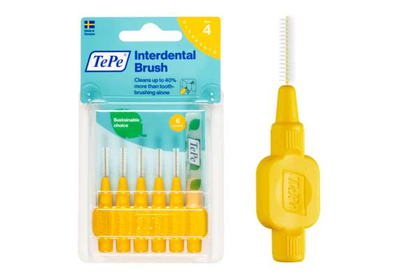Tepe 0.7mm 6Pack Interdental Brushes