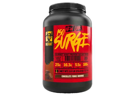 Mutant Isosurge 23Servings Whey Protein Isolate Shake, Flavor: Chocolate Fudge Brownie