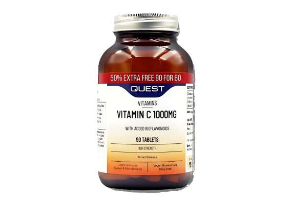 Quest VitaminC 1000mg 90Tablets Supplement
