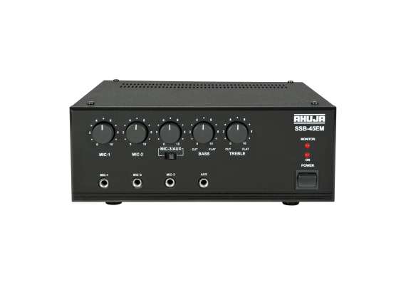 Ahuja SSB-45EM 45 Watts Medium Wattage PA Mixer Amplifier