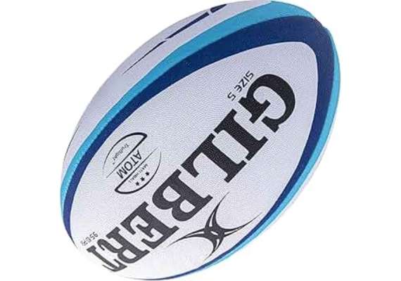 Gilbert Size 5 Atom Match Rugby Ball