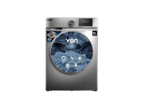 Von VWM-12FVTS 12KG Front Load Inverter Washing Machine