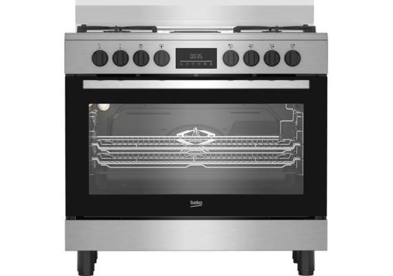 Beko BGM 21225 EX 4 Gas 2 Electric 90 CM Cooker