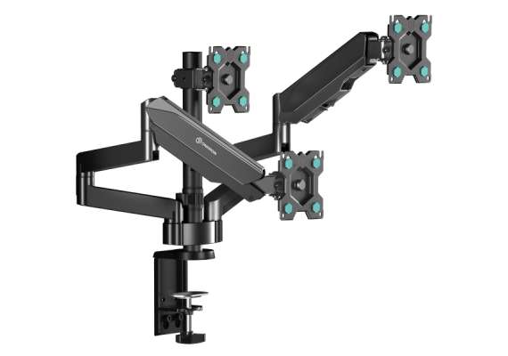 Onkron Triple Monitor 13”-32" Desk Mount