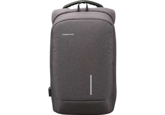 Kingsons KS3149W-DG Anti Theft Series Smart 15.6" Backpack