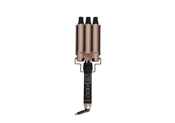 Rebune RE-2152 Digital Triple Barrel Curling Iron