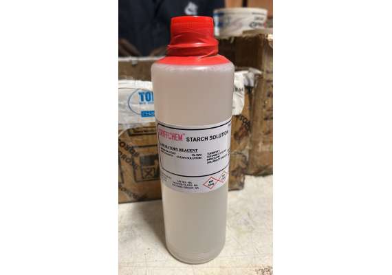 Generic 500ml Locally Packed Starch Indicator Solution Lab Reagent