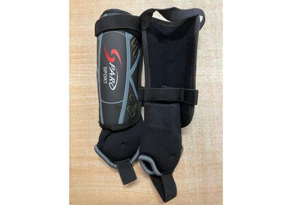 Sparo 6890 One Pair Black Shin Guard