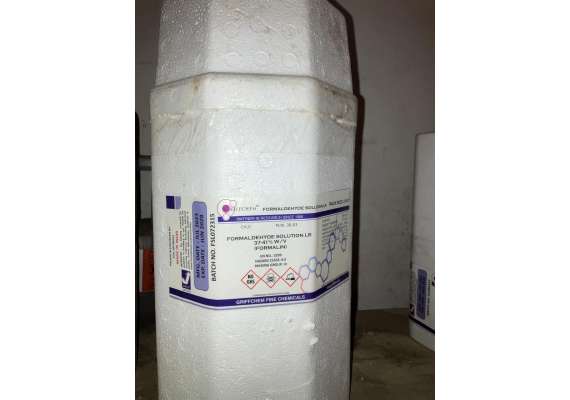 Griffchem Formaldehyde Solution 37-41% 2.5 Litre Lab Reagent