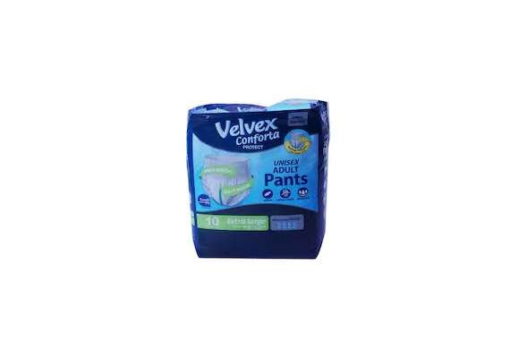 Velvex Conforta Four Pack Adult Pants, Product Size: Extra Large (XL)