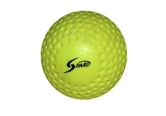 Sparo Dimple Hockey Ball, Product Colour: Yellow