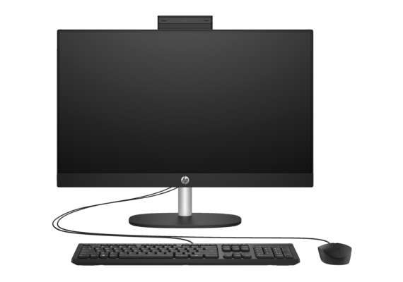 HP All in One 24-cr0310nh Core i5 1334U 8GB 512GB SSD FreeDOS 23.8 Inch FHD Desktop Computer