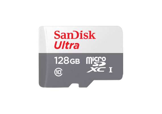 SanDisk MicroSD Card 128GB Class 10 Memory Card without Adapter