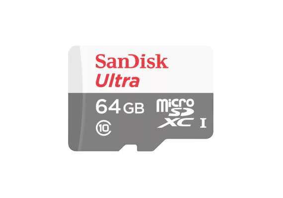 SanDisk MicroSD Card 64GB Class 10 Memory Card without Adapter