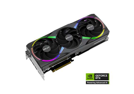 PNY GeForce RTX 5070 Ti OC Triple Fan 16GB GDDR7 Graphics Card