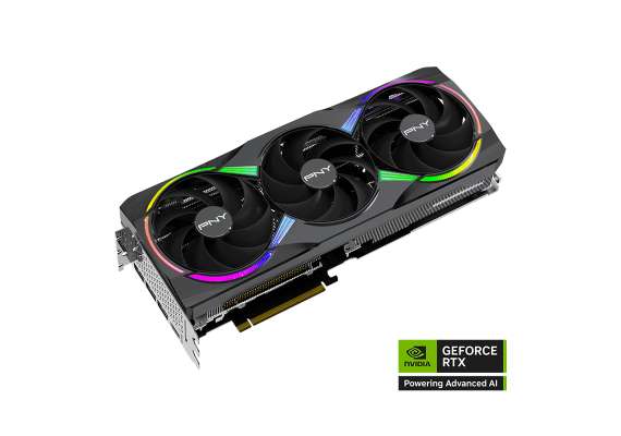 PNY GeForce RTX 5080 ARGB EPIC-X RGB OC Triple Fan 16GB GDDR7 Graphics Card