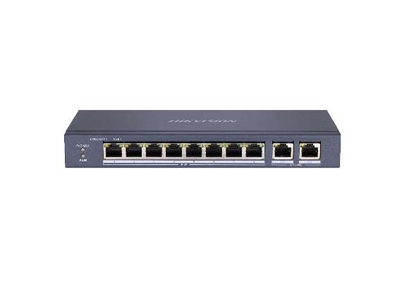 Hikvision DS-3E0310P-E/M(B) 8 Port Fast Ethernet Unmanaged POE Switch
