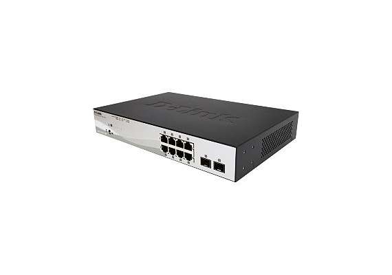D-Link DGS-1210-10P 10Port Gigabit Smart Managed PoE Switch