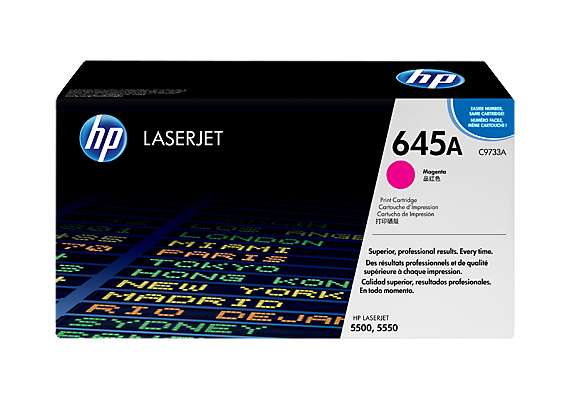 HP C9733A 645A Magenta LaserJet Toner Cartridge