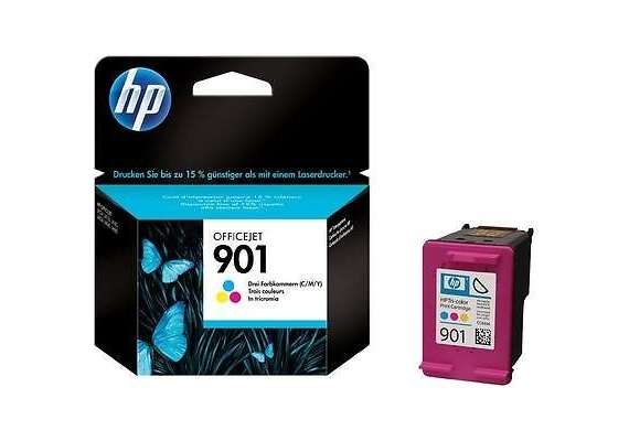 HP CC656AE 901 Tri-color Officejet Ink Cartridge