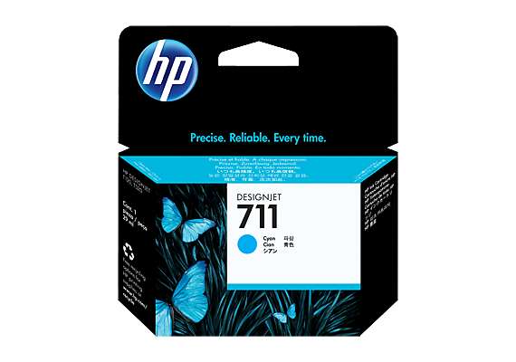 HP CZ130A  711 Cyan Ink Cartridge