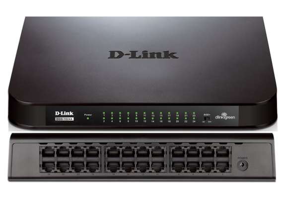 D-Link  DGS1024A Desktop Gigabit Switch