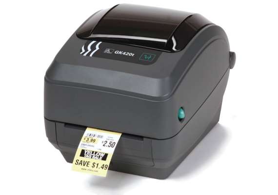 Zebra GK420t  Compact Thermal Transfer Desktop Label Printer