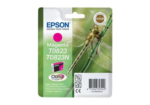 Epson T0823 Magenta Ink Cartridge