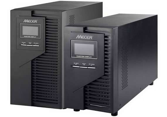 Mecer 1000VA On line UPS (with AVR,Monitoring Software + Cable & Built-in Surge Protection)