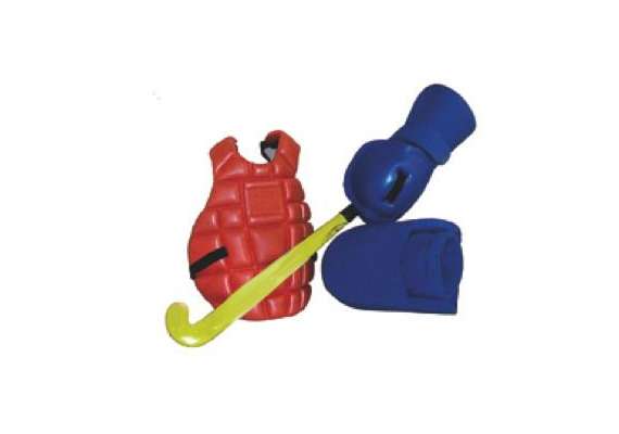 Sparo Superior Hockey Goal Keeper Kit Complete With Bag