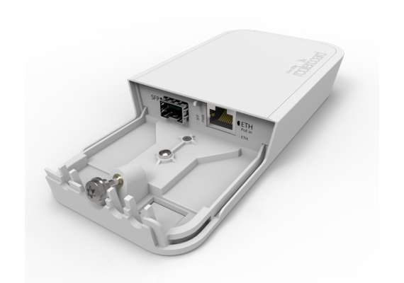 Mikrotik RBFTC11 is Fiber to Copper converter with 12-57V PoE