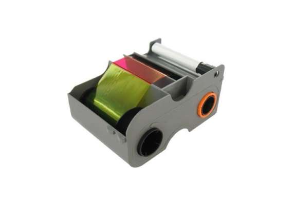 Fargo 45452  YMCKO Cartridge w/Cleaning Roller