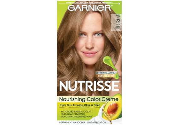 Garnier Nutrisse Praline Dark Golden Blonde Hair Dye