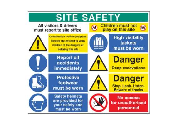 Safety Signs A2 Size