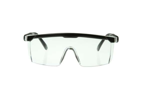 Clear safety  goggles