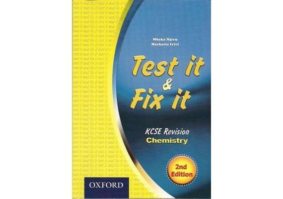 Oxford Test It and Fix It Chemistry