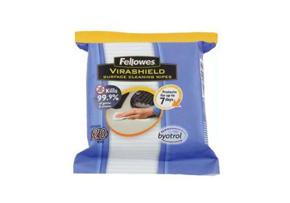 Fellowes Surface wipes 20’S