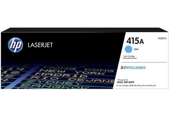 HP 415A Cyan LaserJet Toner Cartridge