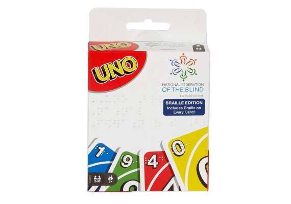 Uno Braille Edition Card Game