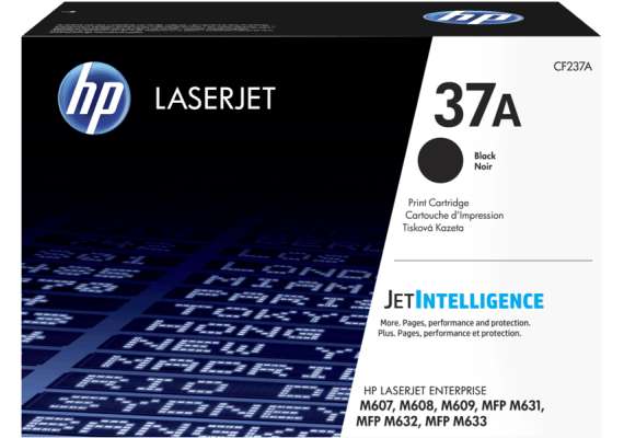 HP 37A Black Original LaserJet Toner Cartridge