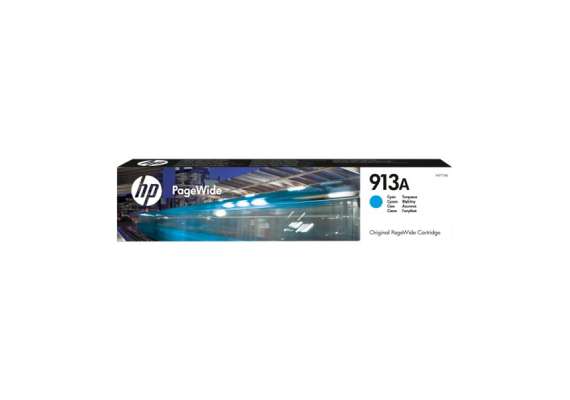 HP 913A Cyan Original PageWide Cartridge